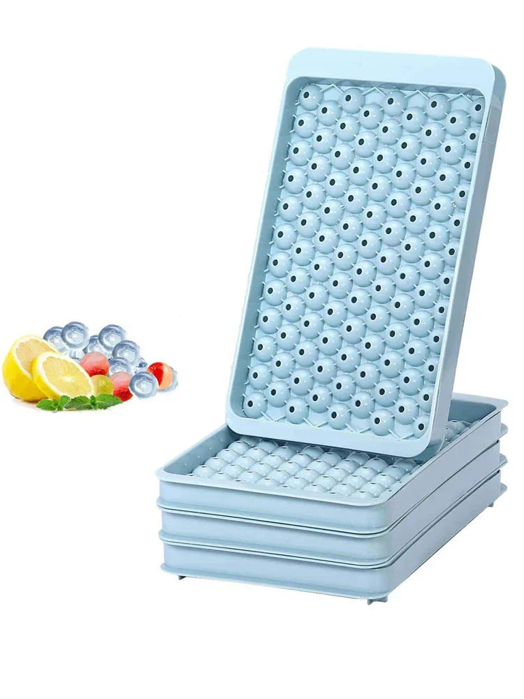 Norvo | Mini-isterningskopp | 104 hull Rund isballform | Lite knust for å kjøle Bar Cocktail Whiskey drikke | Kaffe Juice kjøkkenverktøy