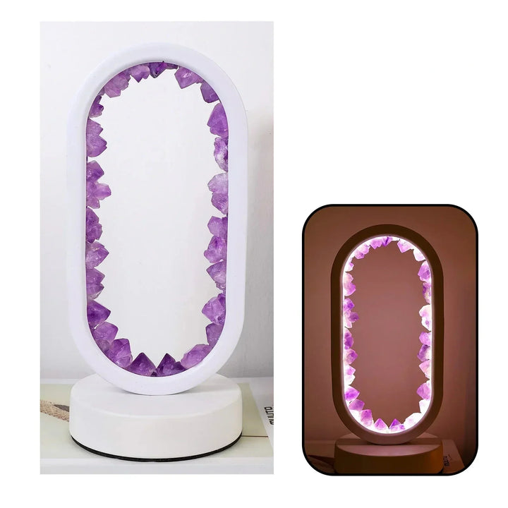 Améthystique – Elegant Naturlig Krystallbelysning Norvo