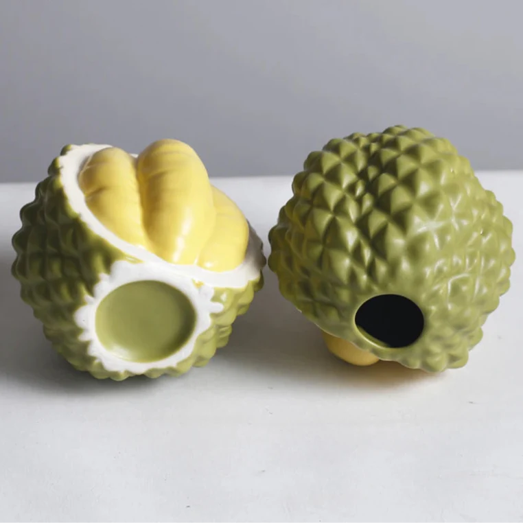 Durian-formet keramik vase | Norvo