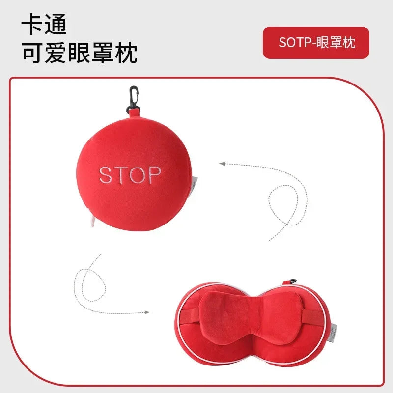 Norvo | 2-i-1 Reise Øyemaskepute