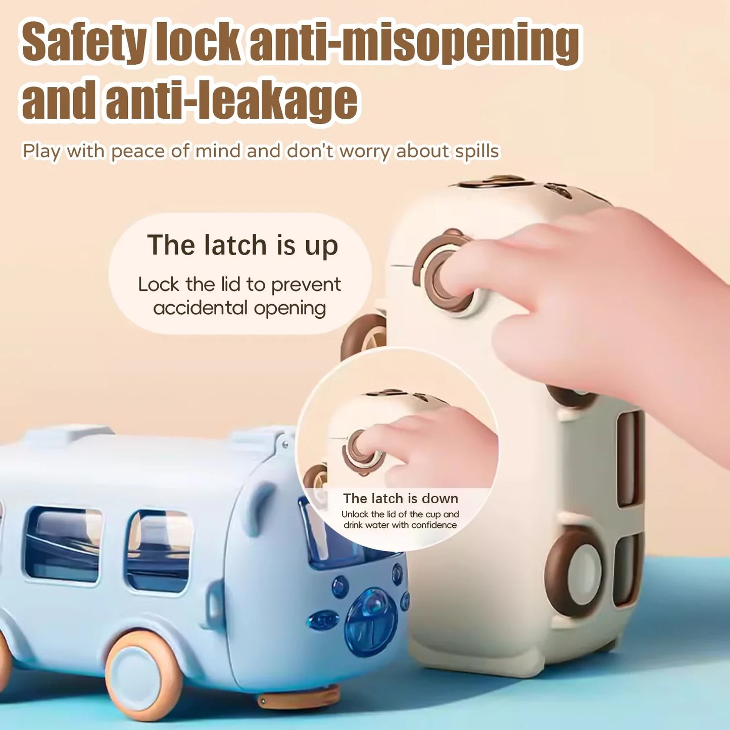 Norvo | Bærbar bussformet vannflaske