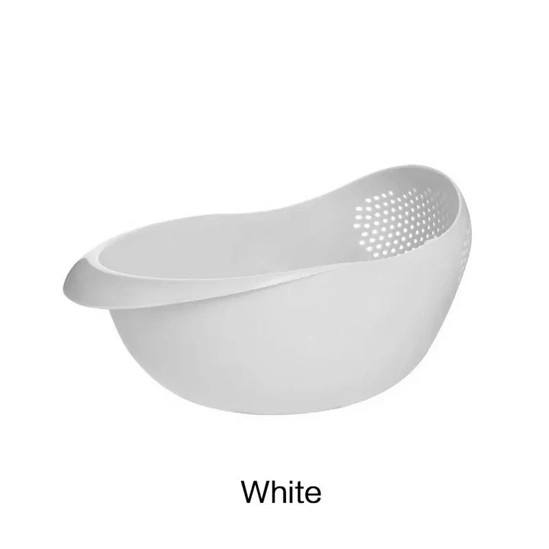 Norvo | KlarSieb Multifunctional Strainer | Travel Strainer & Draining Basket | For Fruits, Vegetables & Rice | Ergonomisk Design