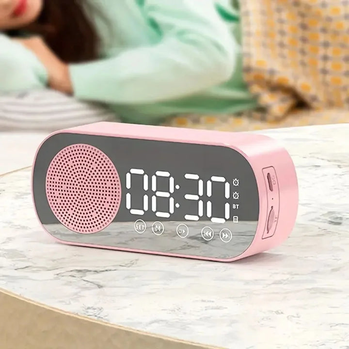 Norvo | Digital vekkerklokke med Bluetooth-høyttaler og FM-radio