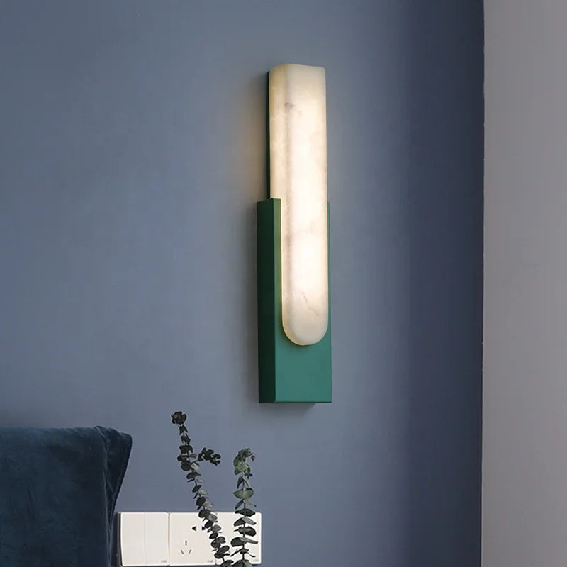 Moderne nordisk vegglampe, kreativ LED vegglampe for stue og gang | Norvo