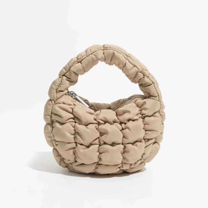 Norvo | Livlig quiltet rund mini bag