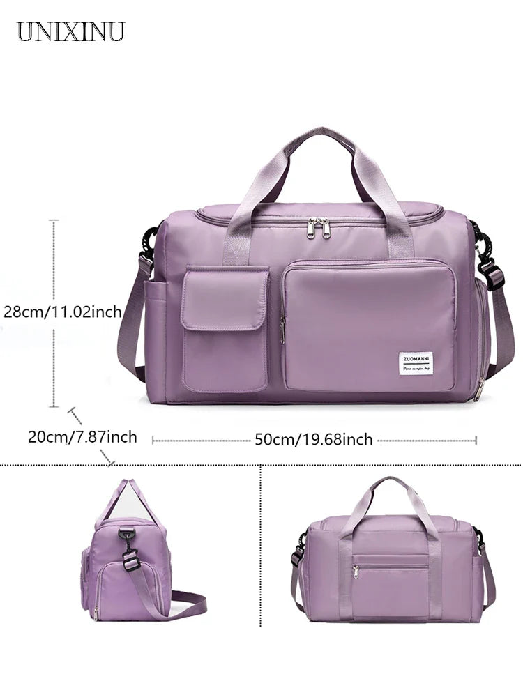 Norvo | Reisesekk Veyora WeekAir | 35 L kapasitet | Med skoavdeling & fuktig/tørr separasjon | For flyreiser, sport & helgeturer