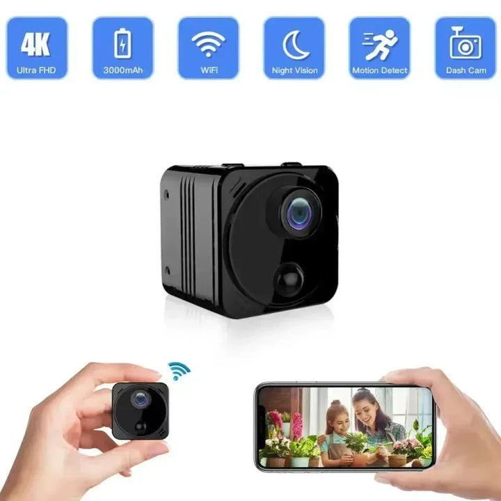 Norvo | Mini Spy HD WiFi Bevegelsesdeteksjon Sikkerhetskamera