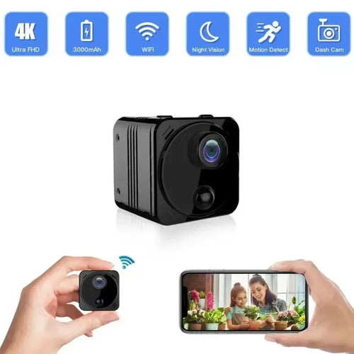 Norvo | Mini Spy HD WiFi Bevegelsesdeteksjon Sikkerhetskamera