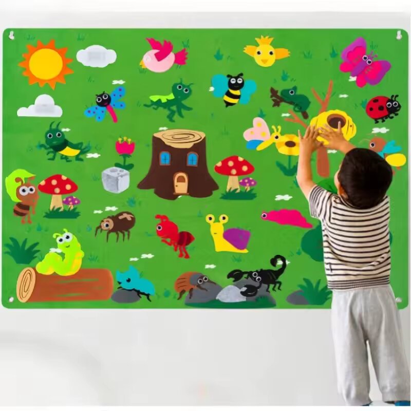 Norvo | Gårdseventyr Filtepuslespill