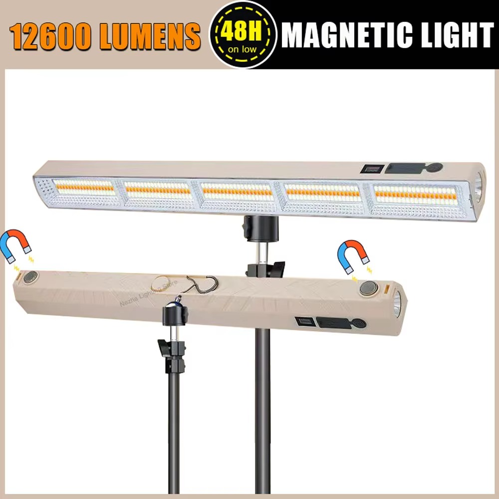 Norvo | Ultra-lys 16-tommers LED arbeidslys med multi-modus innstillinger og batteri for hele natten