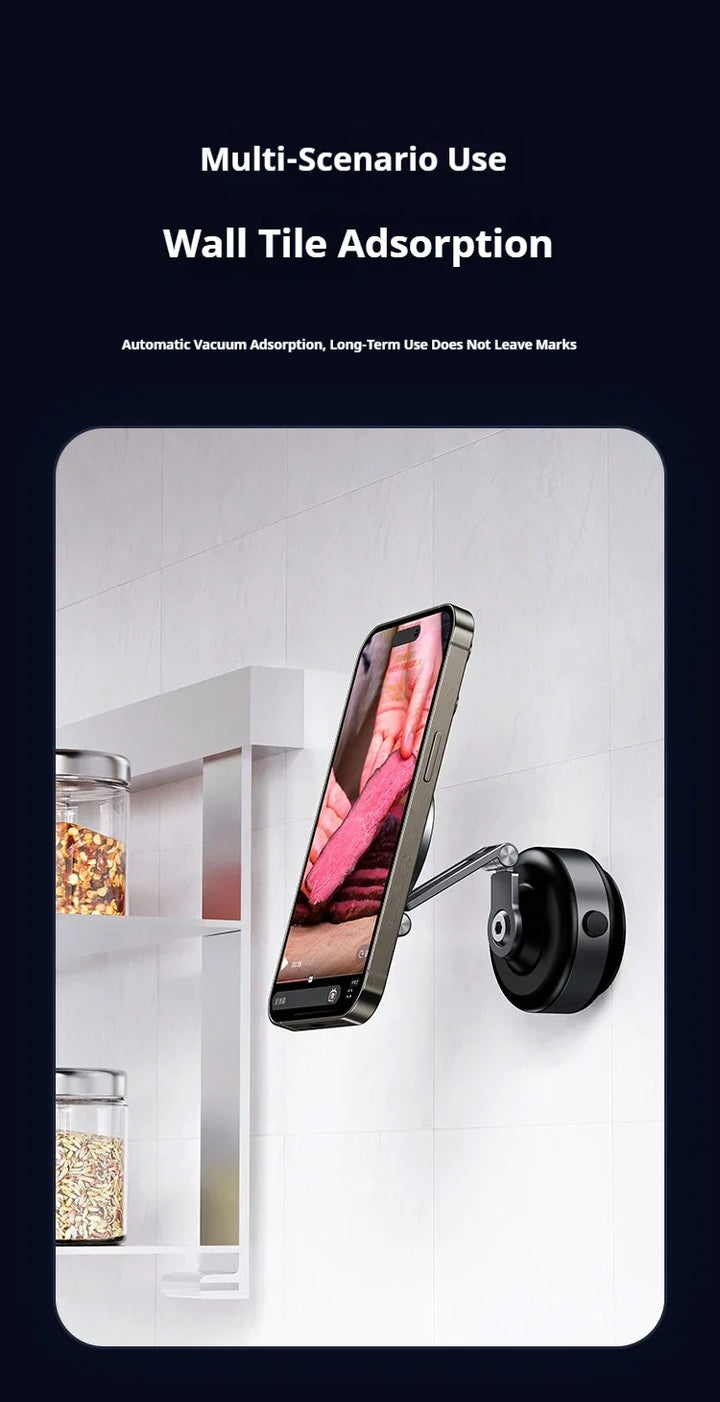 Norvo | Magnetisk Vakuum Adsorpsjon Telefonholder