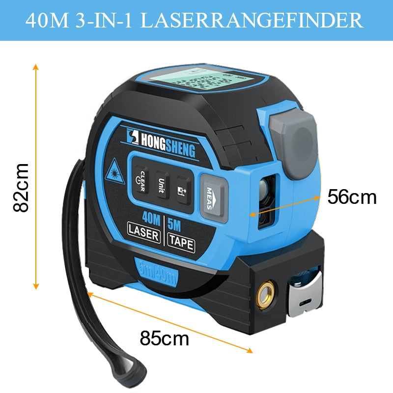 Norvo | 3i1 Ultimate Pro Laser Smart Målebånd
