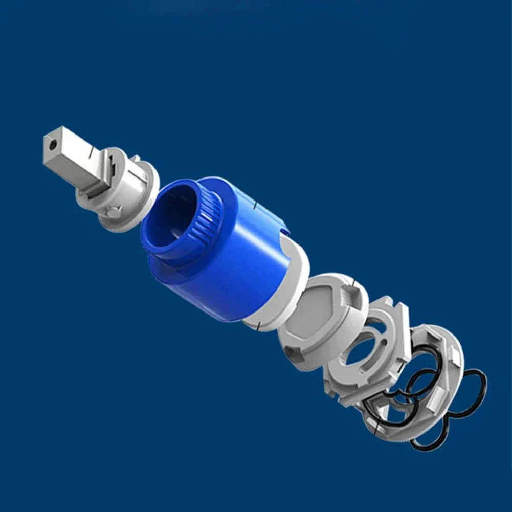 Norvo | Kjøkkenkran i rustfritt stål med uttrekkbar tut