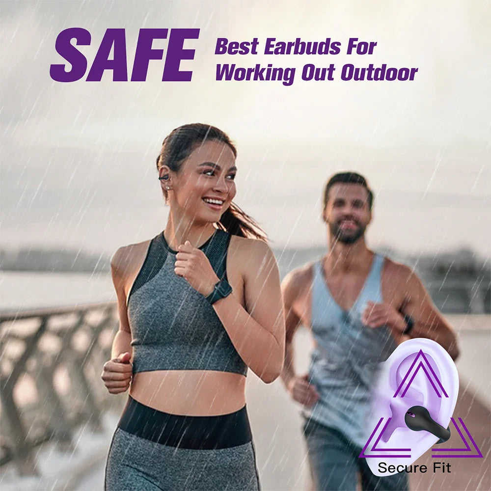 Norvo | Bone Conduction Øreklips Hodetelefoner