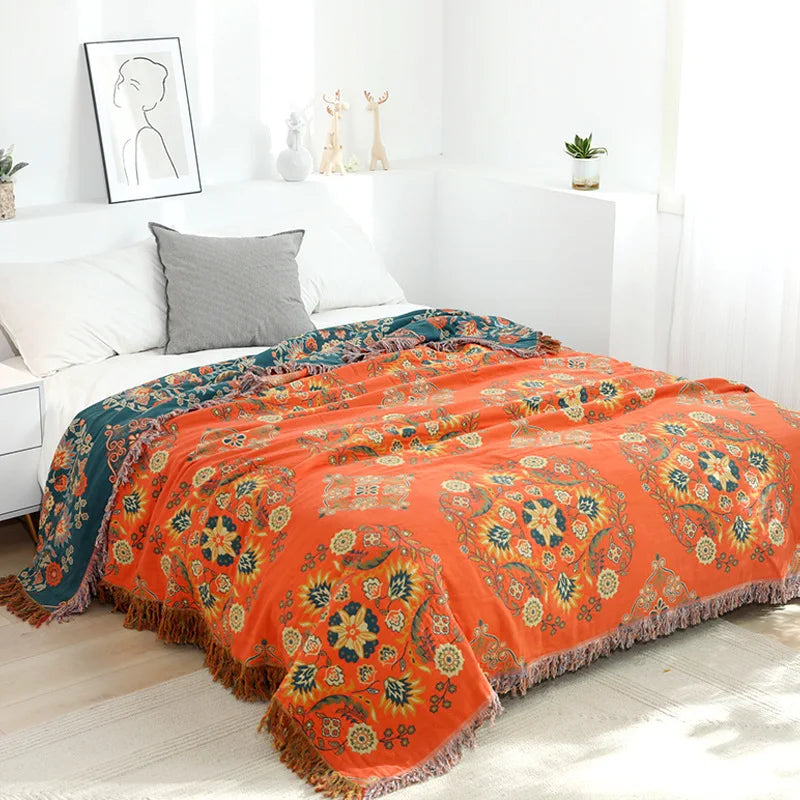 BohoDeken - Elegant and comfortable cotton blanket