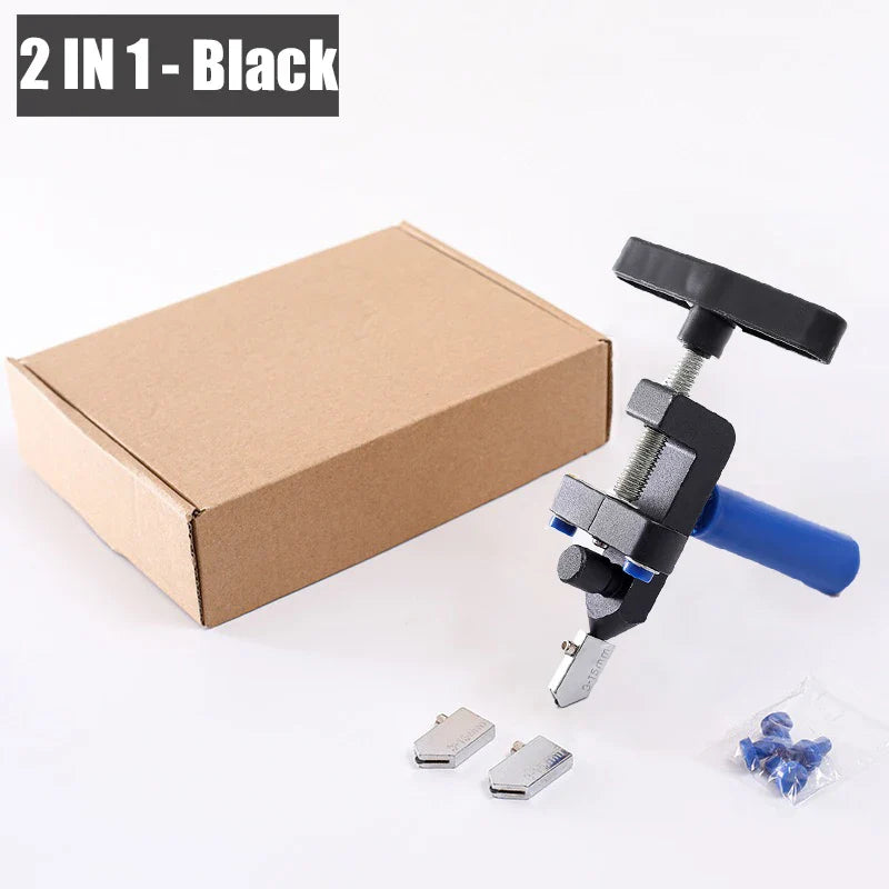 Norvo | 2 I 1 Glass Flis Kutte med Bryte Tang