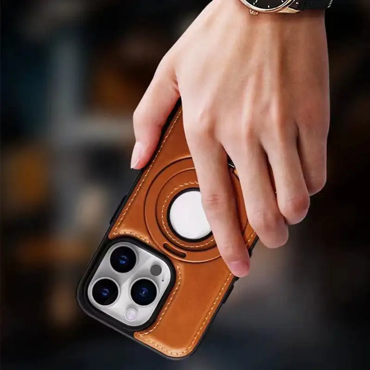 Norvo | Magnetisk iPhone-deksel med usynlig ringholder