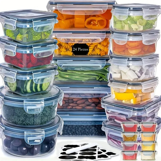 Norvo | 12-delt Matbeholder Sett - FoodSaver