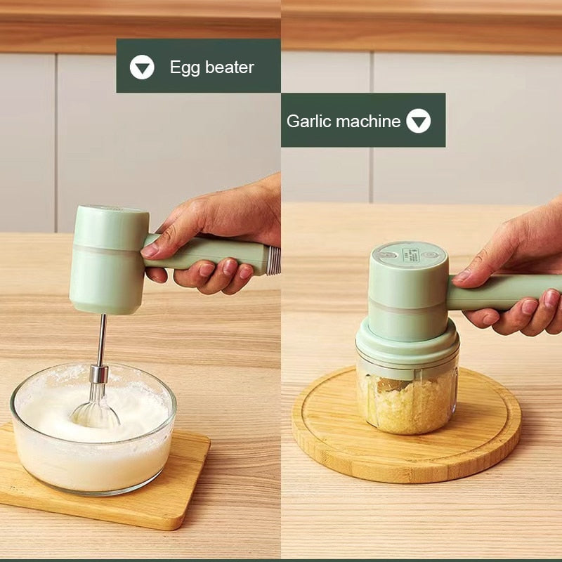 Norvo | 2i1 Elektrisk Mix Master Håndholdt Melkeskummer