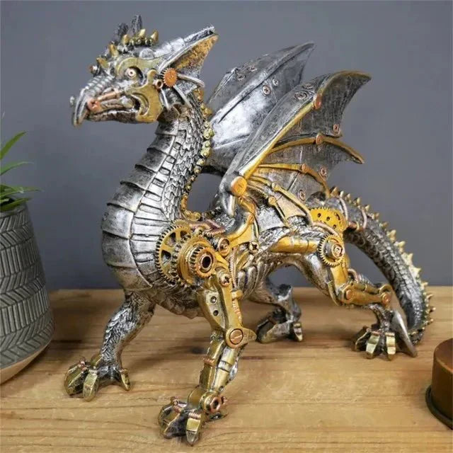 SteamBeast - Steampunk Dyrefigurer med Gears Norvo