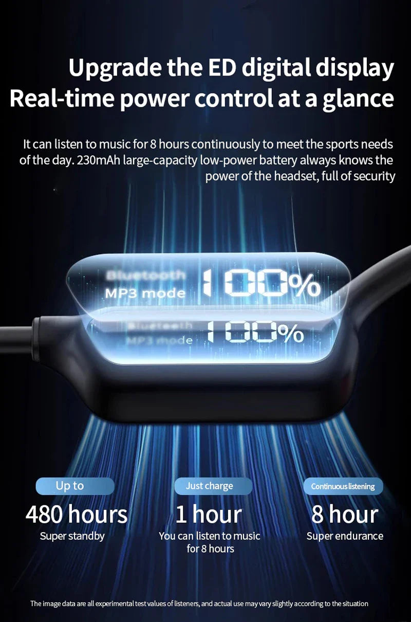 Norvo | Benledning Bluetooth Trådløst Hodetelefon