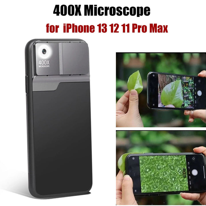 Norvo | 400x Justerbar Ekspert Utsikt Mikroskop Universell Telefon Linse