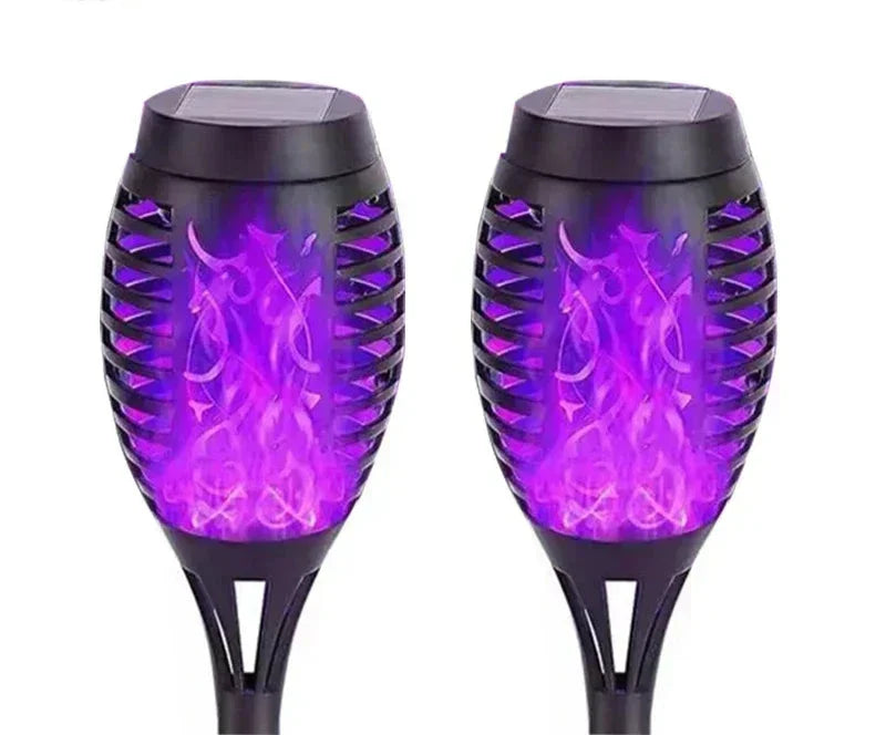 Norvo | Dekorative hage lamper frosty mønster med holdbar LED-belysning