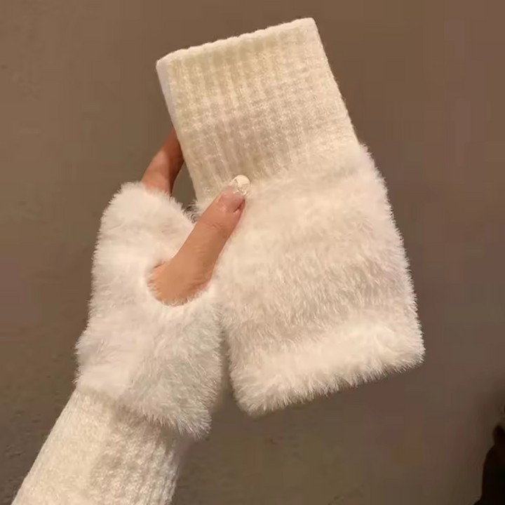 Norvo | Unisex Fleece Fingervotter – Varme, Myke og Fungerende