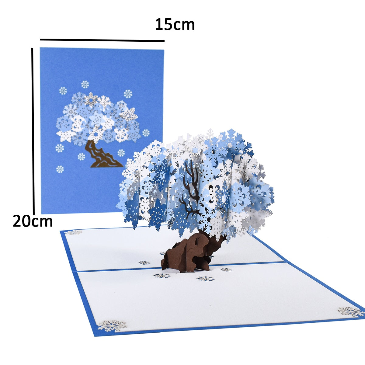 Norvo | 3D Pop-Up Glade Julegavekort