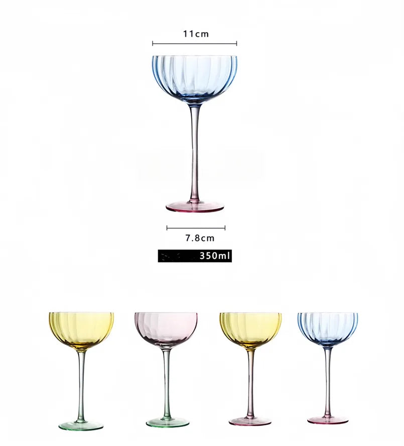Norvo | Farget Gresskar Glassvarer
