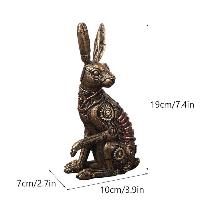 Norvo | Steampunk Blekkulf Mekanisk Reisende Figurer Hjemmedekorasjoner