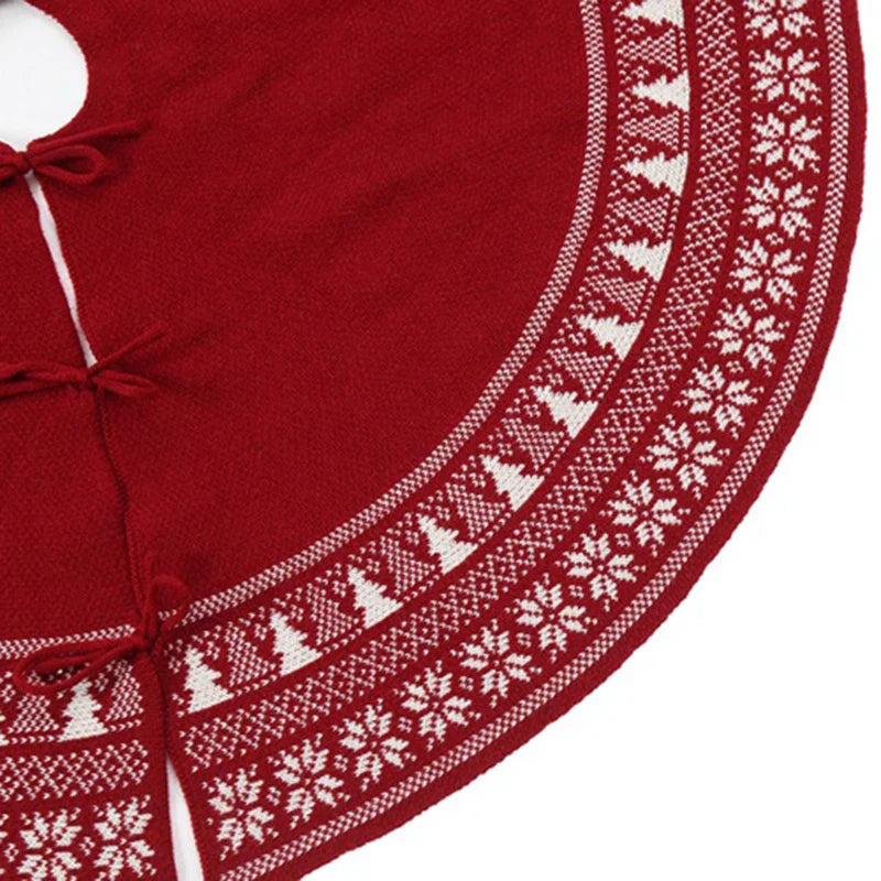 Plush treet juletre skjørt