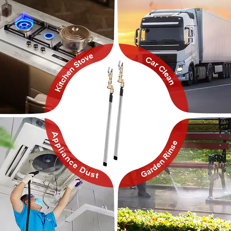 Norvo | Raptor CleanPro Rengjøringsstang | Effektiv stang for grundig rengjøring og vedlikehold