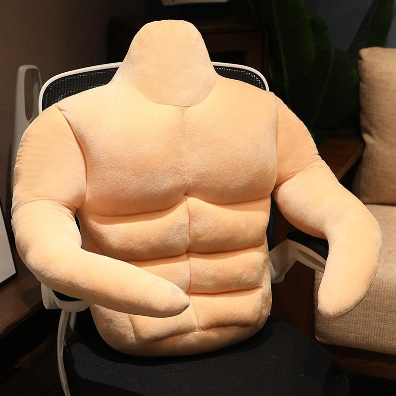 Norvo | Muskelmann Sterk Kosedyr Body Pillow Pute