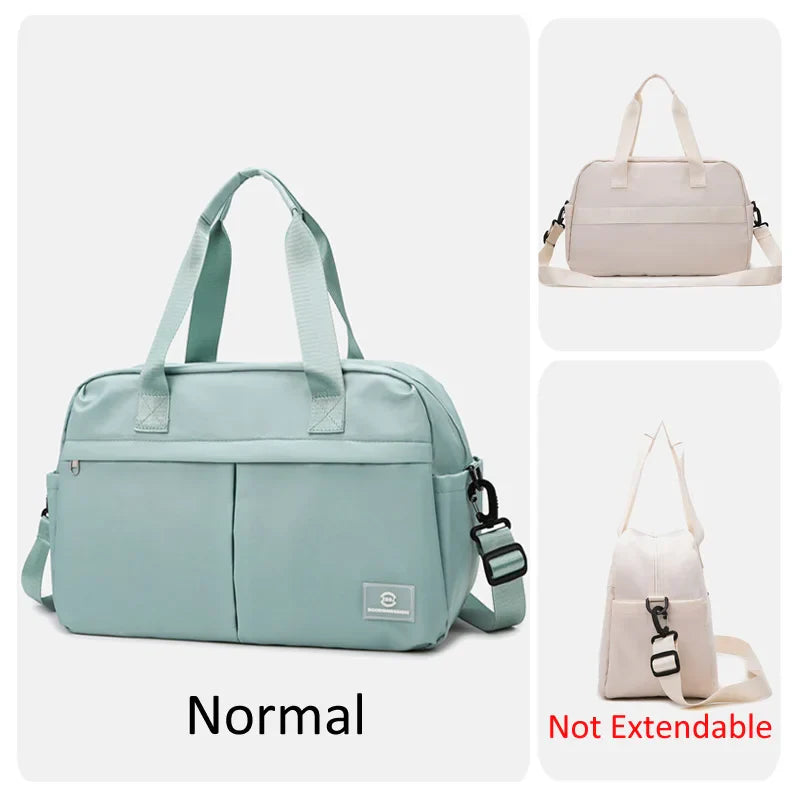 Norvo | LuganoPack Reisesekk Stor | Utskiftbar & Flerlags | Kabinbagasje & Helgetreiseveske | God plass til oppbevaring