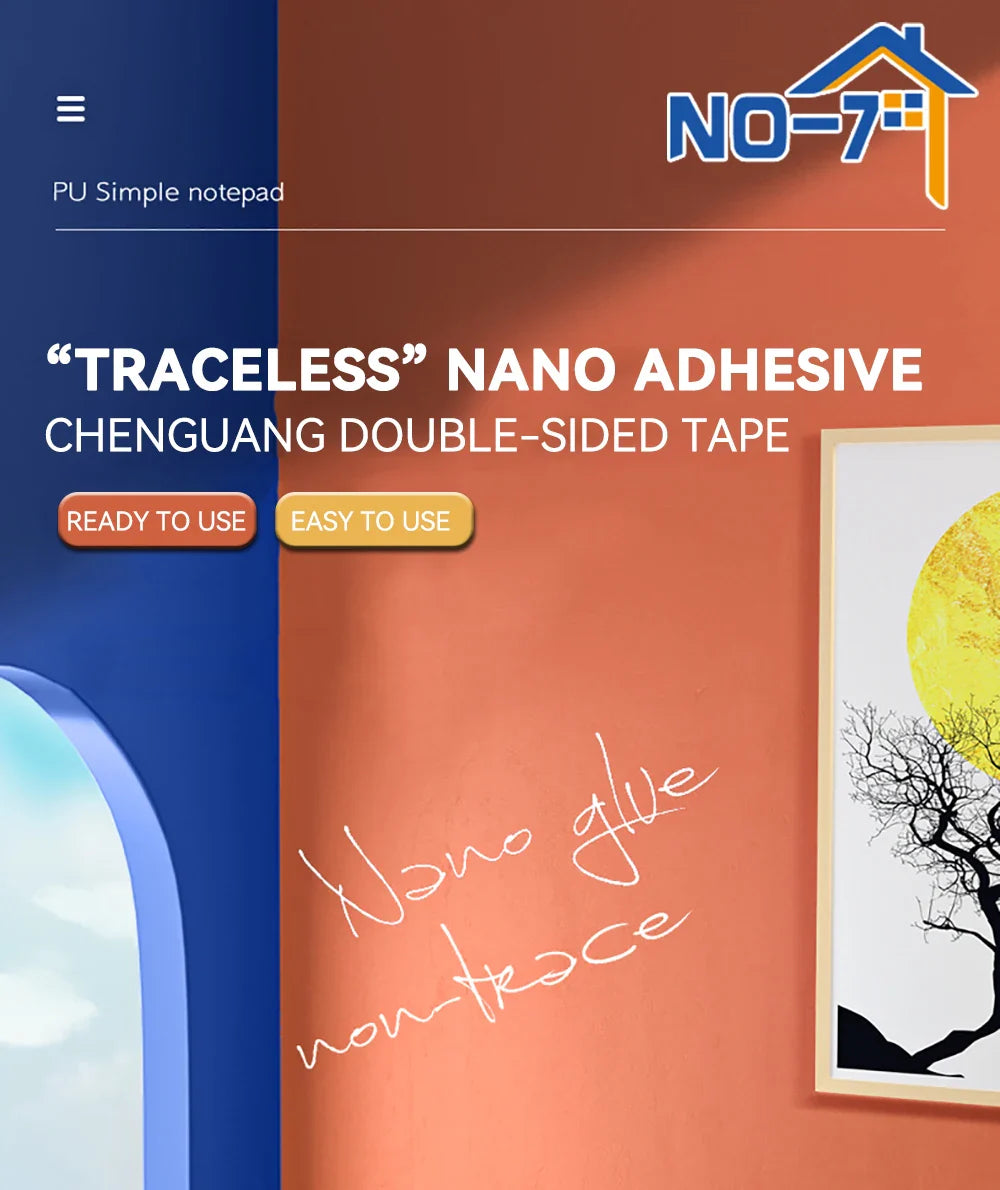 Norvo | Dobbeltsidig nano tape - 2Pcs