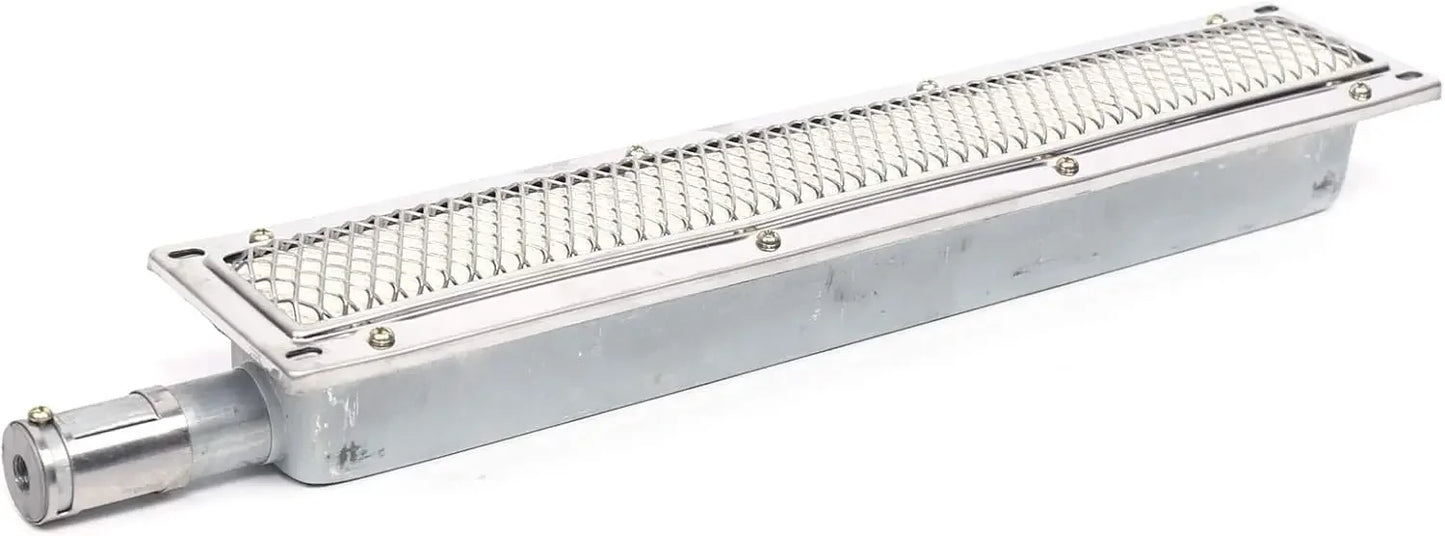 Norvo | ThermaGrill Gassgrill med Infrarød Keramisk Brenner | Rustfritt Stål | Rektangulær 41 × 8 × 5.8 cm | Røykfri & Energieffektiv | For Gastronomi & Utendørs