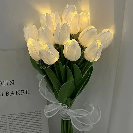 Norvo | TulipGlow - Bærbar LED Tulipan Nattlampe