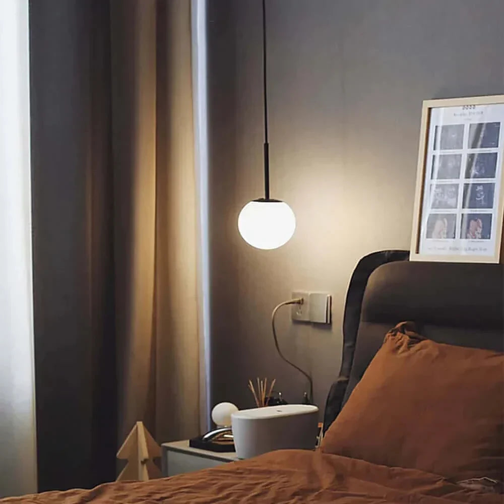 Norvo | Mid-Century Moderne Glass Ball Pendel Lys