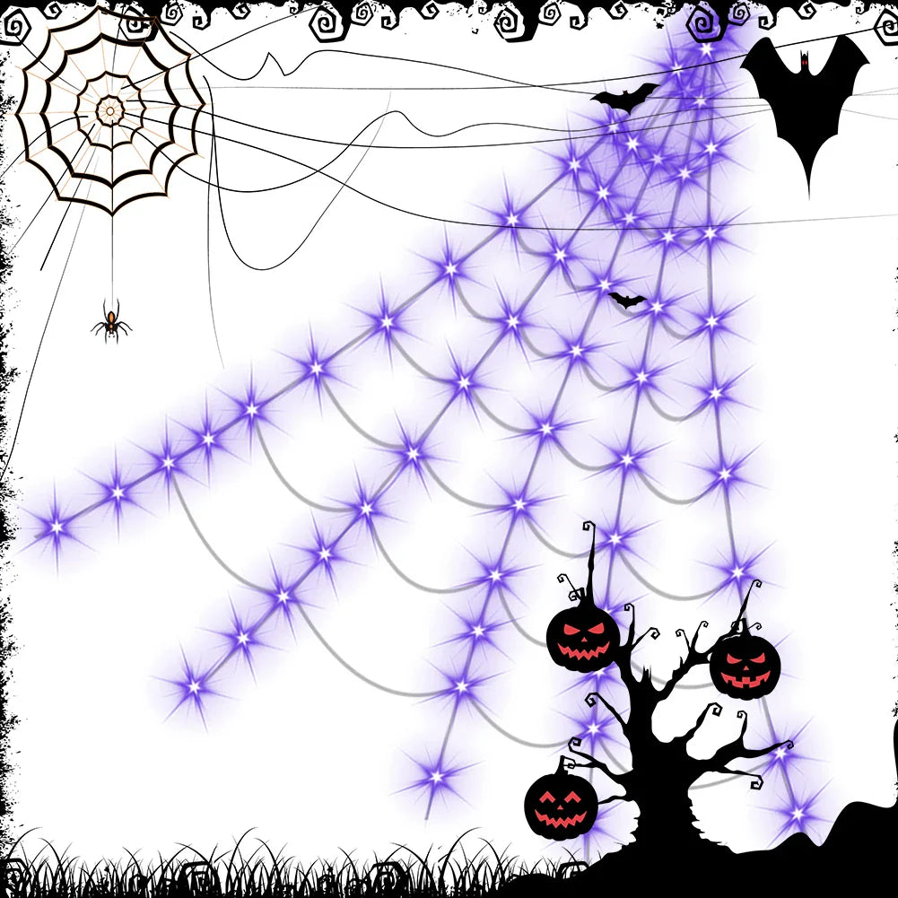 Norvo | Vanntett Utendørs Dekor Web LED Lys