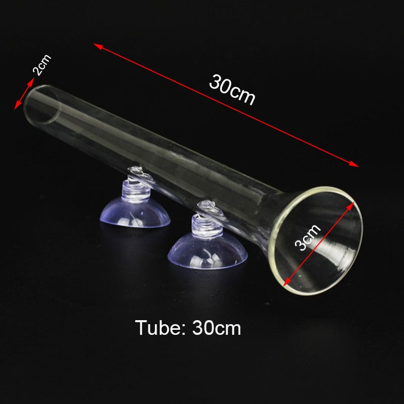 Norvo | Transparent Akvarium Glass Tube Fisk Materiell