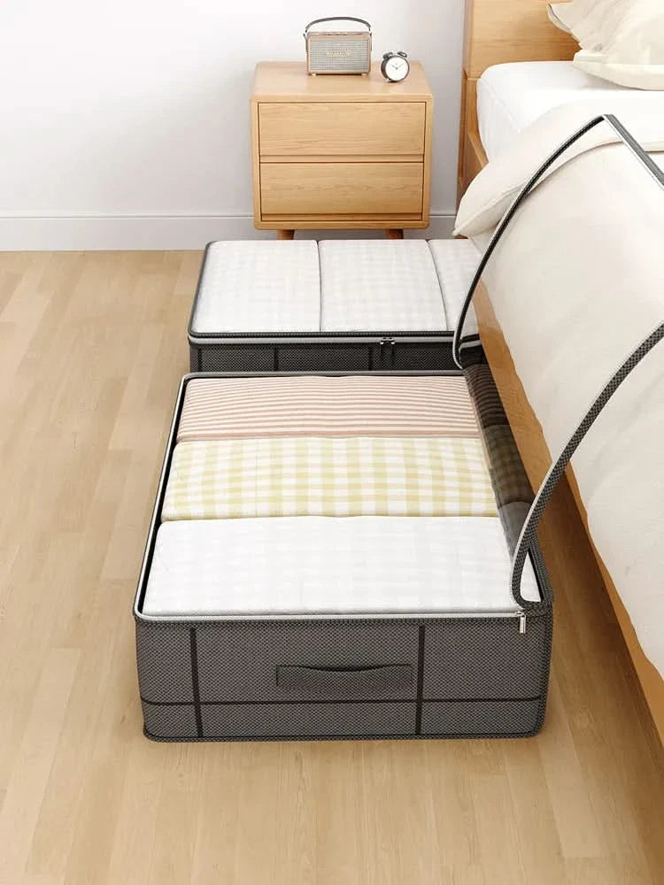 Norvo | FOLDABLE STORAGE BOX – Sammenleggbar oppbevaringsboks med gjennomsiktig design for klær, leker og hverdagsartikler