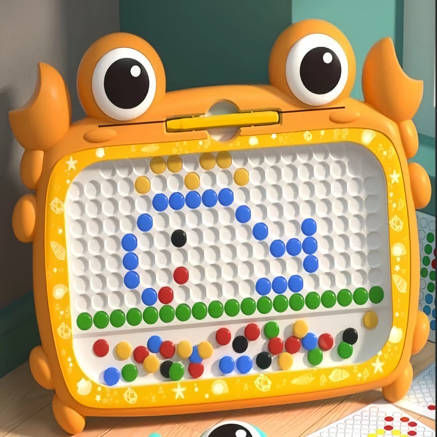 Norvo | Lærende Krabbe DIY Mosaikkpuslespill Brett