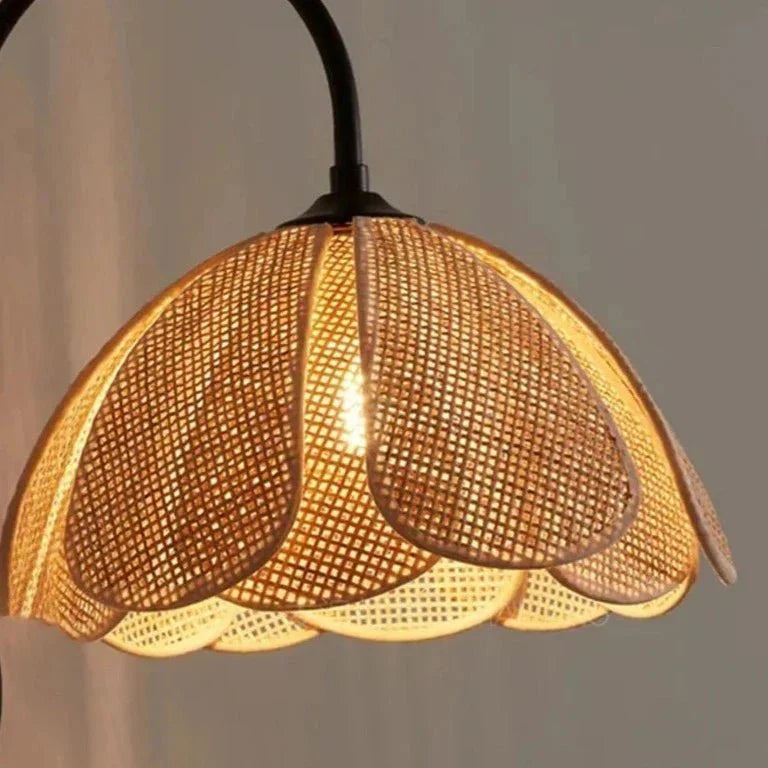 Norvo | LumaFlora - Elegant rotbanglampe - Varm blomsterlig atmosfære