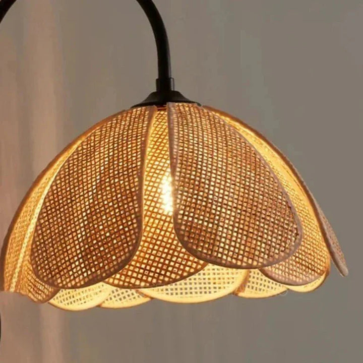 Norvo | LumaFlora - Elegant rotbanglampe - Varm blomsterlig atmosfære
