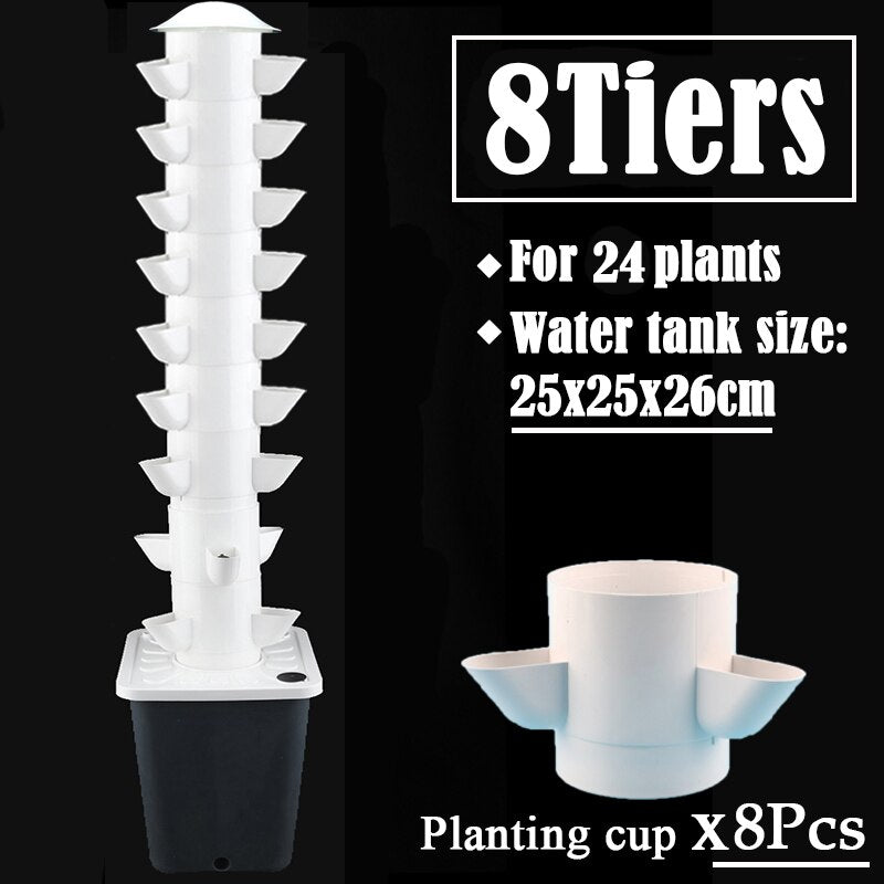 Norvo | Grønn Liv Vertikal Hydroponisk Hjemhage Sett