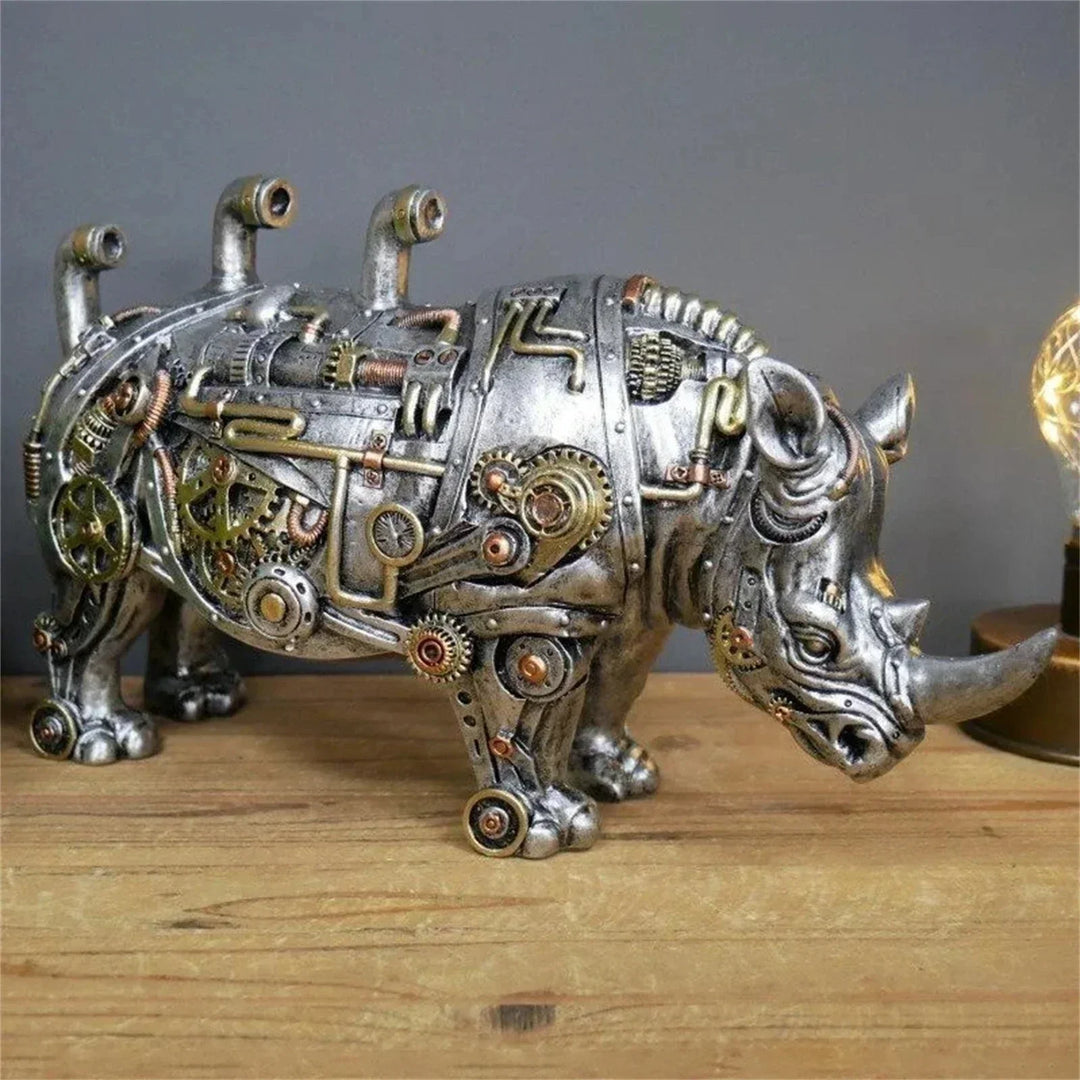 SteamBeast - Steampunk Dyrefigurer med Gears Norvo