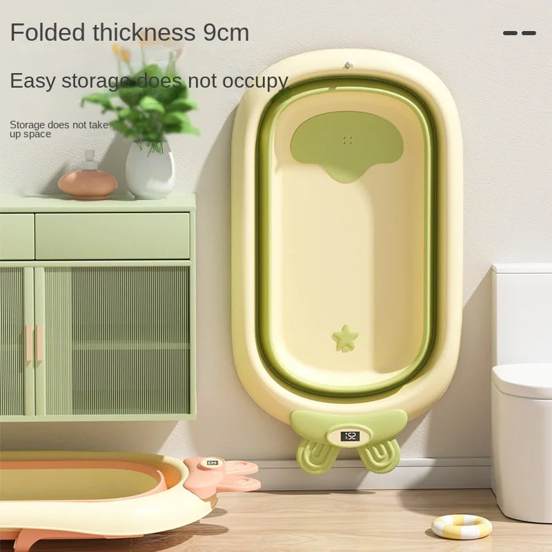 Norvo | Sammenleggbar Temperatur Sensor Display Baby Badekar