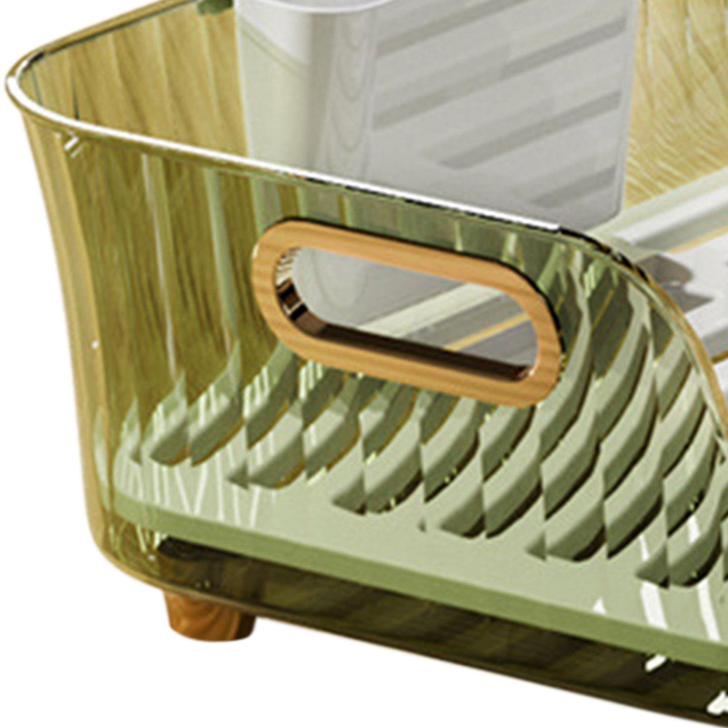 Norvo | Kjøkken Plassbesparende Tallerkenstativ Grønnsakskurv