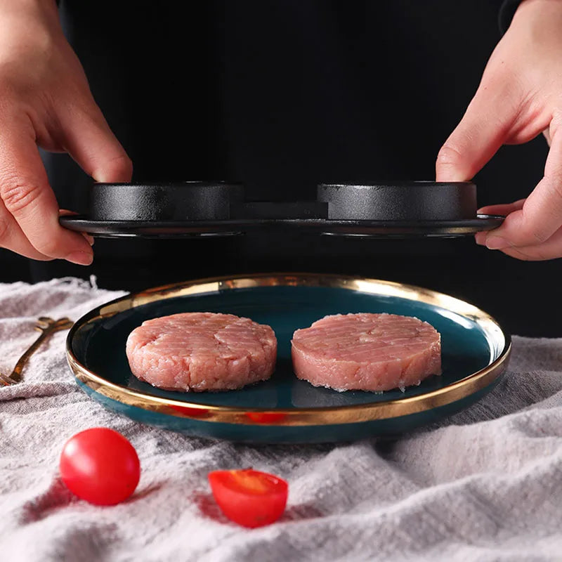 Norvo | Ultimate Double Grid Burger Rice Ball Molding Gadget